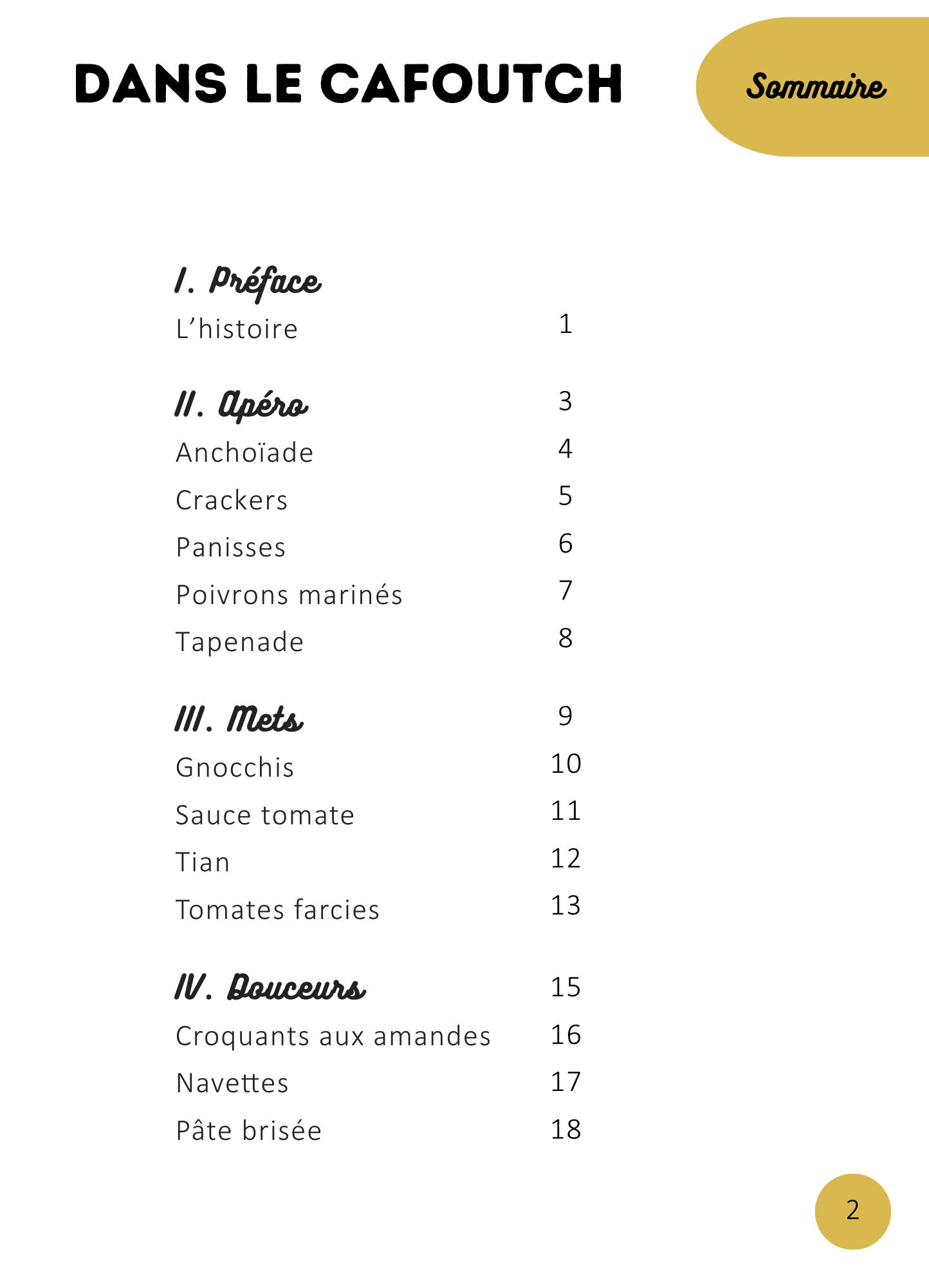 Livre de cuisine : Dans le cafoutch